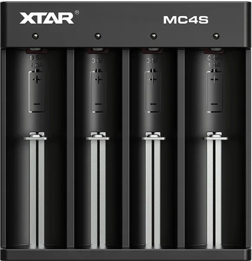 Li-ion and Ni-MH battery charger XTAR MC4S - 1 pc