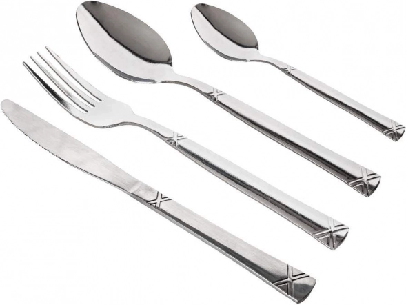 Söögiriistade komplekt 24 tk APETIT DESTINY roostevabast terasest