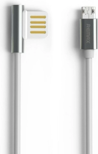Remax andmekaabel micro USB 1 m hõbedane