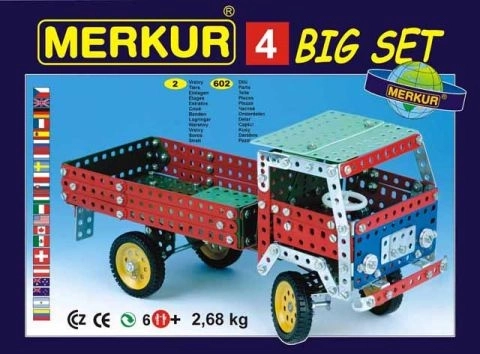 Merkur 4 konstruktorikast – 40 mudelit