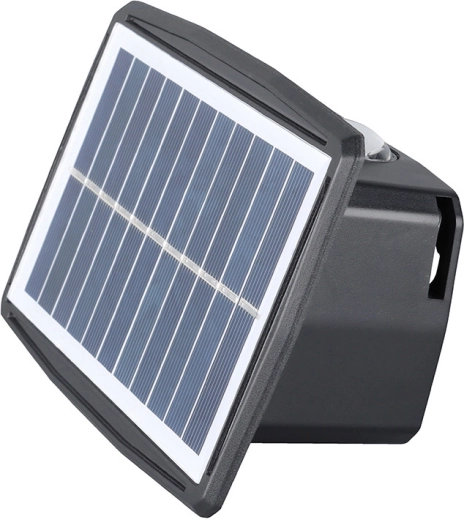 Solight LED-päikesepaneeliga seinavalgusti, soe ja külm valge, 15 × 10 cm