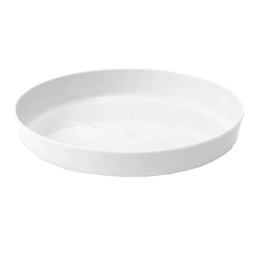 Plastist lillealus lillepotile 28 cm valge LAMELA