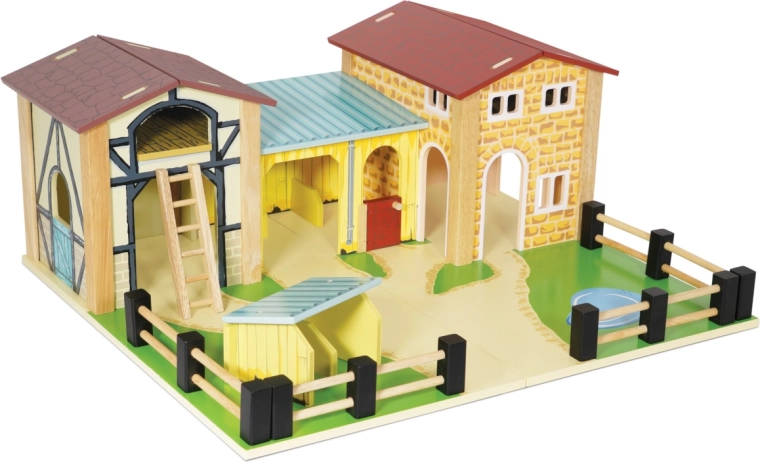 Puidust talu figuuridega Le Toy Van