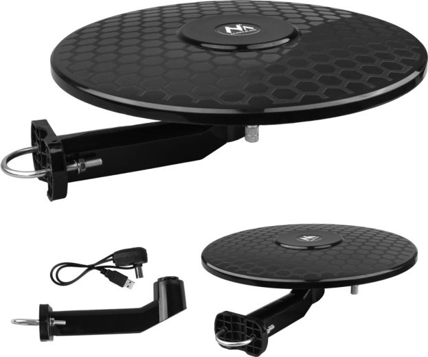 Aktiivne mitmesuunaline DVB-T/T2 HEVC antenn MACLEAN MCTV-102