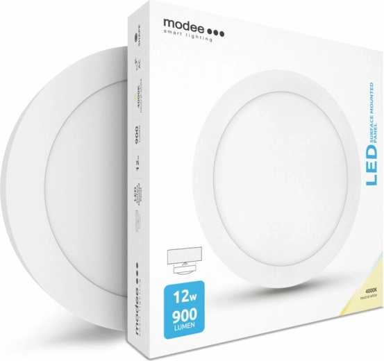 Ümmargune LED-paneel Modee Smart Lighting 12 W, neutraalne valge