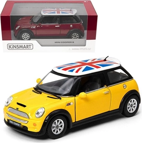 Briti lipu motiiviga kleebis MINI Cooper S-ile