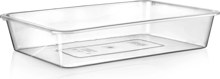 Läbipaistev plastkauss 30 × 21 cm