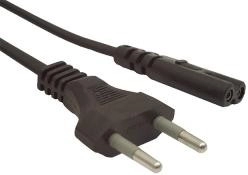 Toitekaabel C8 2-pin 1,8 m VDE sertifikaadiga