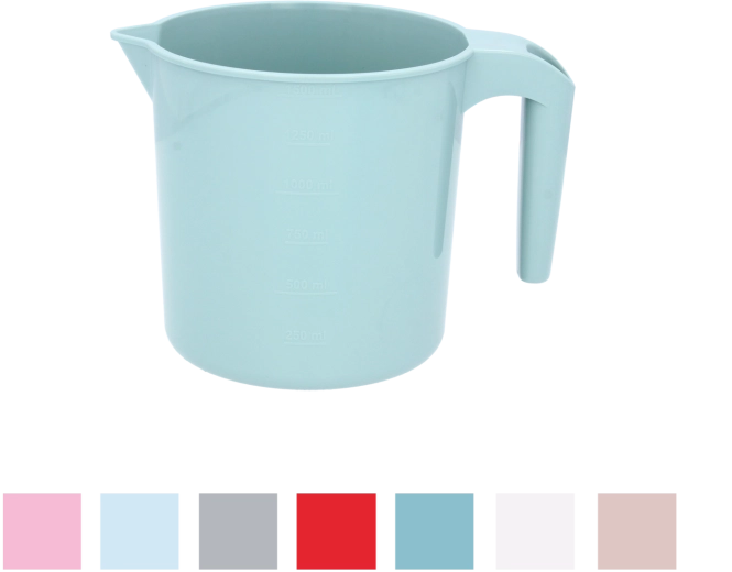 Plastist mõõtekann 1,5 l, BPA-vaba
