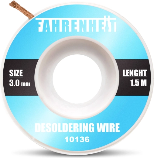 Desoldering wick 1.5 m × 3.0 mm
