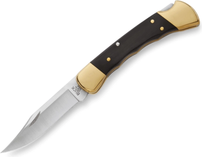 Buck 110 Folding Hunter Finger Grooved kokkupandav jahinuga tupega