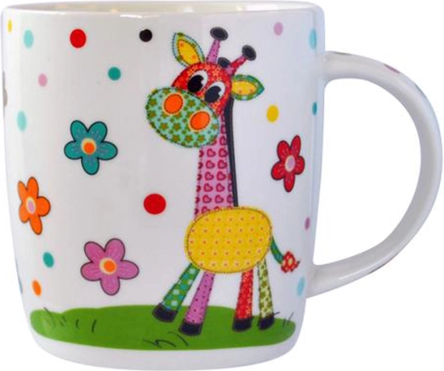 Ceramic mug with giraffe 350 ml