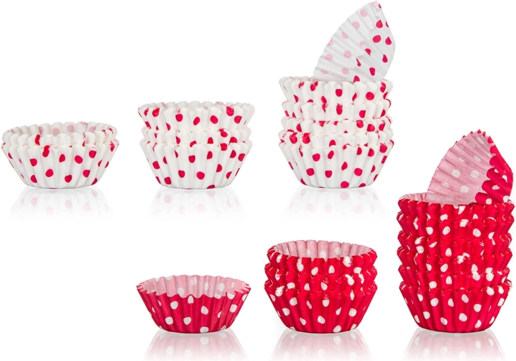 Paberkondiitri vormid DOTS mix 3 × 2,1 cm (200 tk)