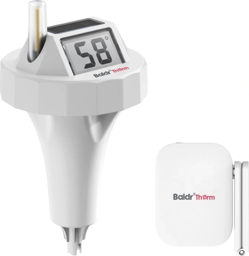 Baldrtherm Wi‑Fi pool thermometer with sensor and hub