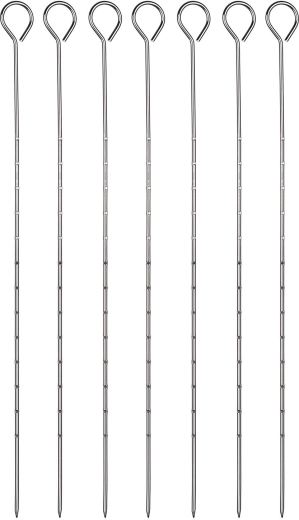 Roostevardad roostevabast terasest 31,5 cm – komplekt 6 tk