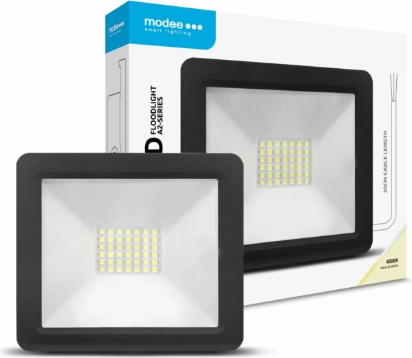 LED-reflektor Modee Lighting A2 Series Slim 30 W 4000 K 2700 lm 120° IP65