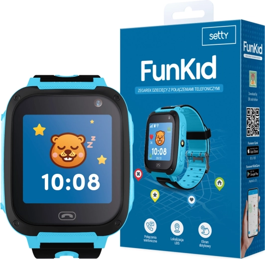 Laste nutikell Setty FunKids SD-100, sinine