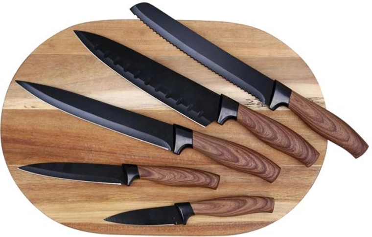Provence exclusive kitchen knife set, 5 pcs