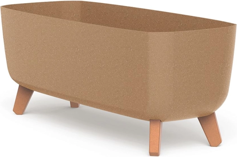 Jalgadel lillekast Gracia Case Eco Wood 58 cm – isekastuv, naturaalne