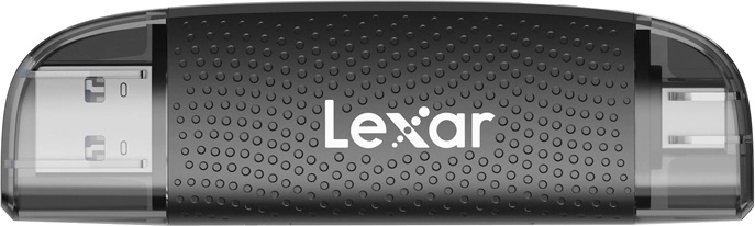 Lexari mälukaardilugeja dual USB-A/USB-C SD- ja microSD-kaartidele