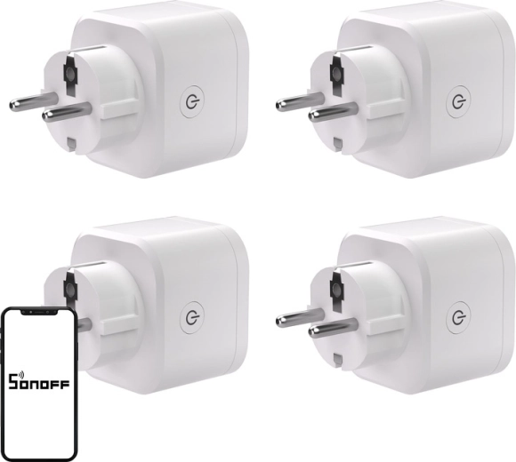 Sonoff S61S nutikas välipistik koos Matteriga (4 tk)