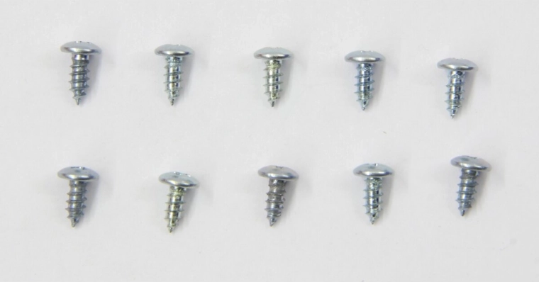 Isepuurivad plekikruvid M2,9 × 6,5 mm JAMARA, 10 tk