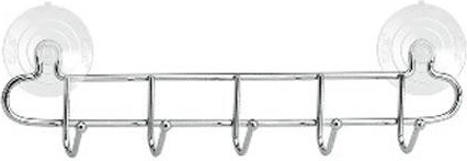 Vannitoa nagi 5 konksuga, laius 32 cm, kroom