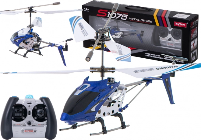 RC-helikopter Syma S107G – Sinine