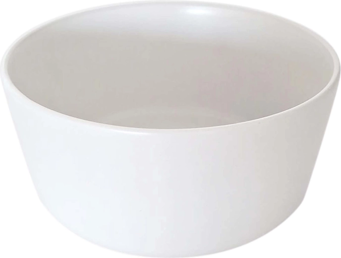 Supikauss 15 cm valge matt Kitchisimo