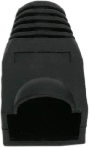 Cable bend protection for modular 8P8C plugs – Black