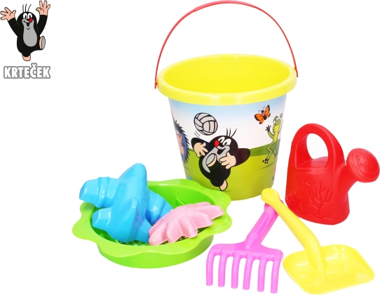 Krtku liivakomplekt – suur kollane ämber 3,5 l