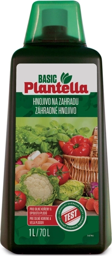 Vedel biostimuleeriv väetis köögiviljadele ja aeda 1 l Plantella Basic