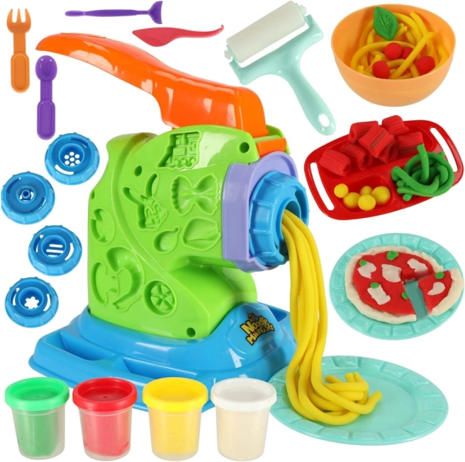 Loov laste komplekt plastiliinist pastade valmistamiseks koos tarvikutega