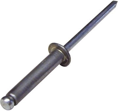 Tõmbeniit 4,0 × 8 mm teras/teras (50 tk)