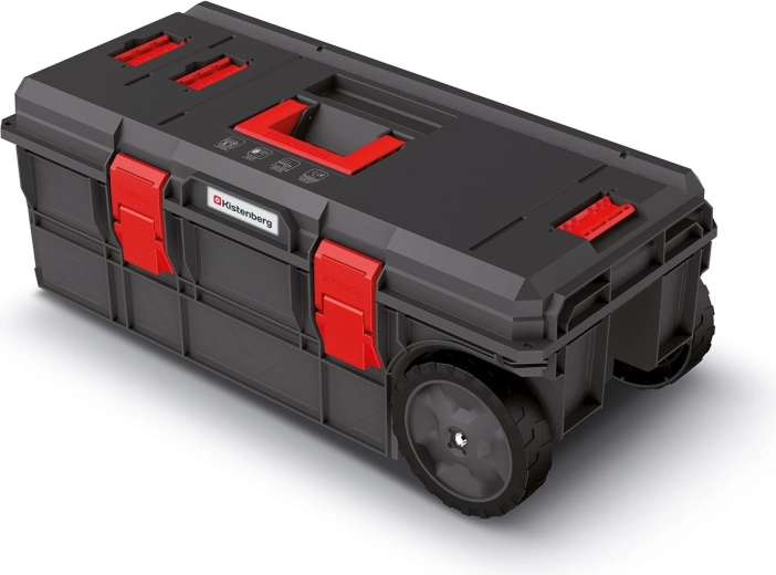 Ratastel tööriistakohver X-Block Pro 795 × 380 × 307 mm, must