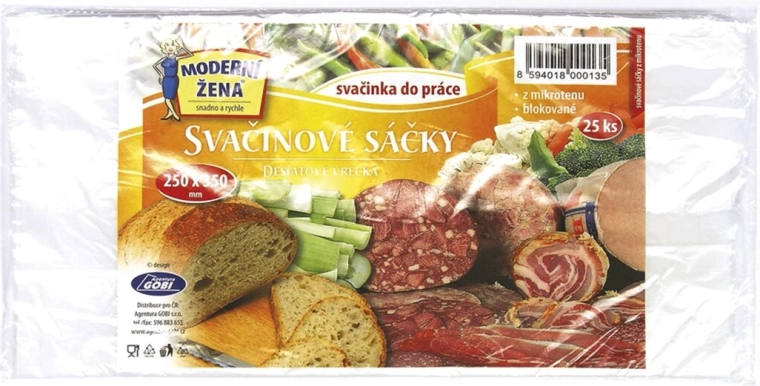 Snack Bags 25 × 35 cm, 25 pcs