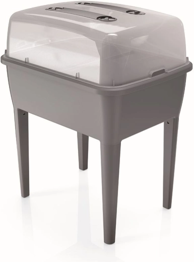 Respana planter set istutuskast 77 cm, hall kivi