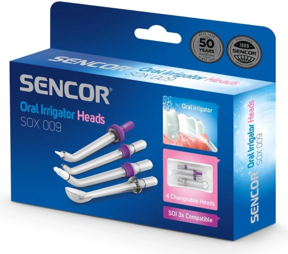 SENCOR replacement nozzles for SOI 3x oral irrigator