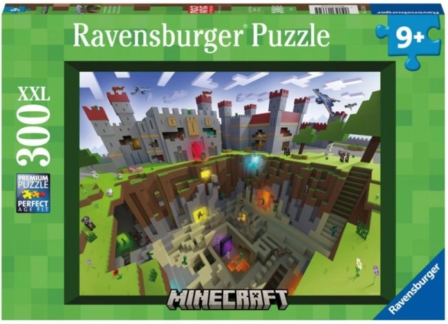 Ravensburger pusle Minecraft Cutaway 300 tükki