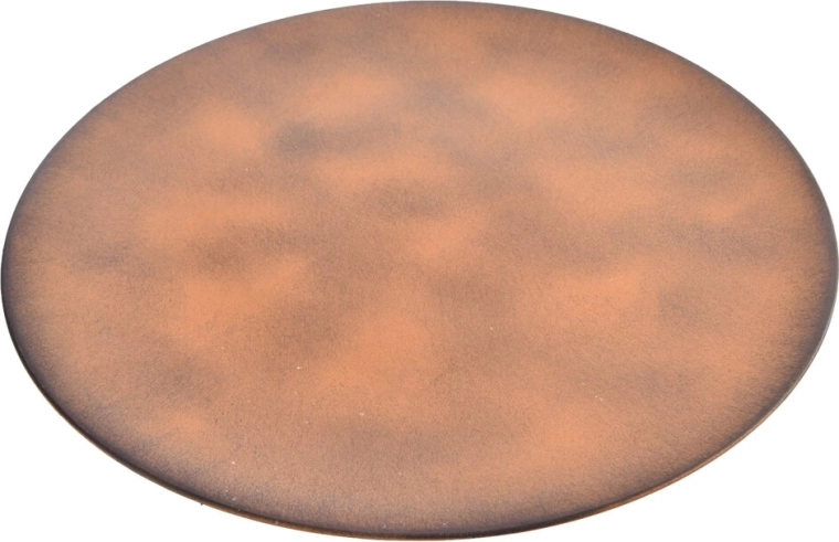 Ümmargune serveerimisalus UH-plastist, roostekarva, 33 cm
