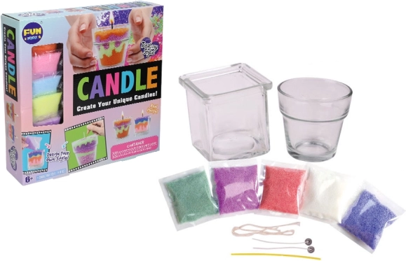Küünlate valmistamine – loominguline komplekt lastele