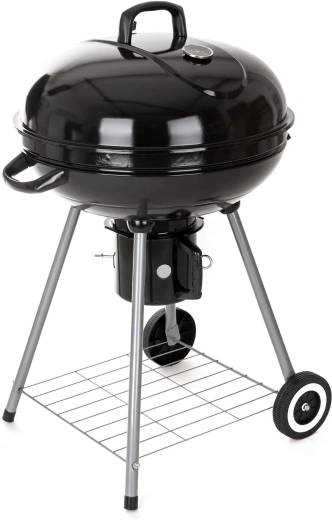 Aiakatelgrill Vermont 57 cm kaane ja ratastega