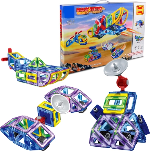 Magnetic Building Set 98 pcs