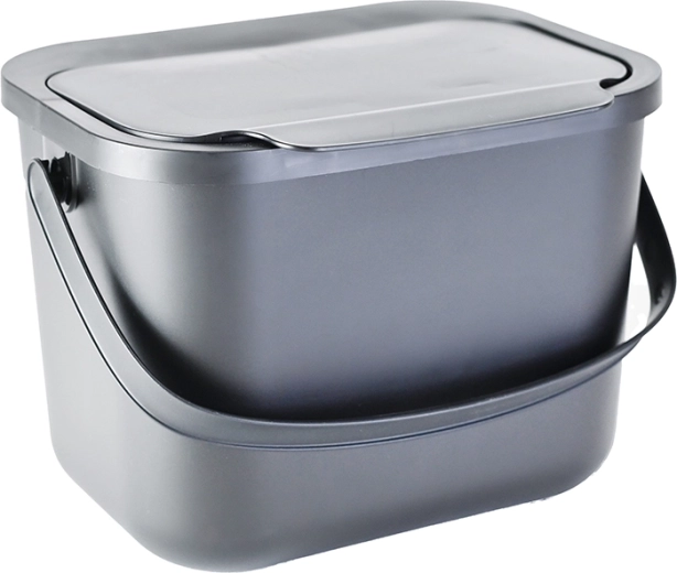 Gray 6L bin for organic waste