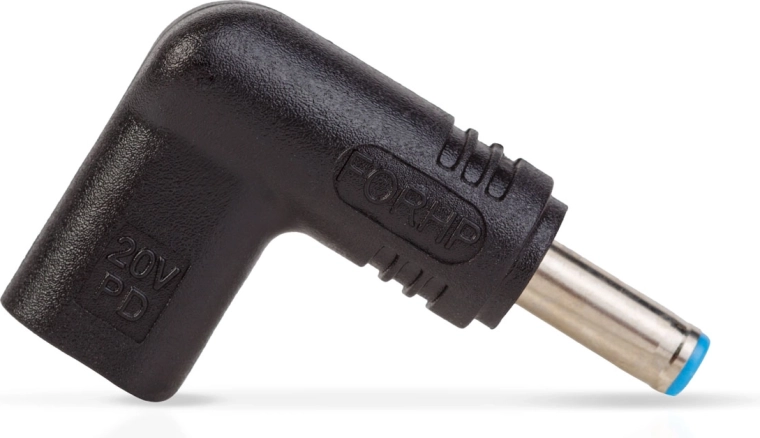 USB-C–DC 4,5 × 3 mm adapterotsik HP 20 V jaoks