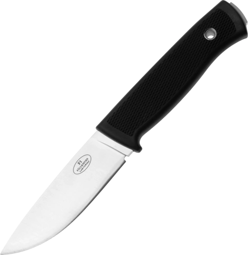 Fällkniven F1nZ välinuga 10 cm, satiinviimistlus, must, Thermorun, Zytel-tupp