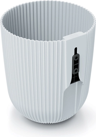 Seinale riputatav lillepott Milly Wall 14,6 cm valge