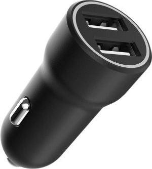 Kahe USB-pordiga autolaadija 3,1 A, must