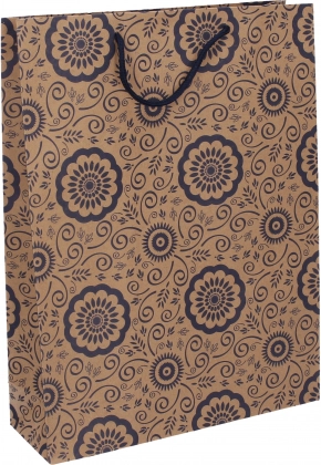 Kinkekott kraft L 27,5 × 36,5 × 9 cm