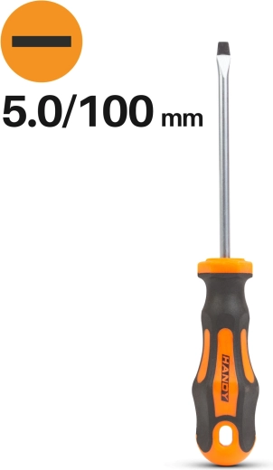 Flathead Screwdriver 5.0 × 100 mm